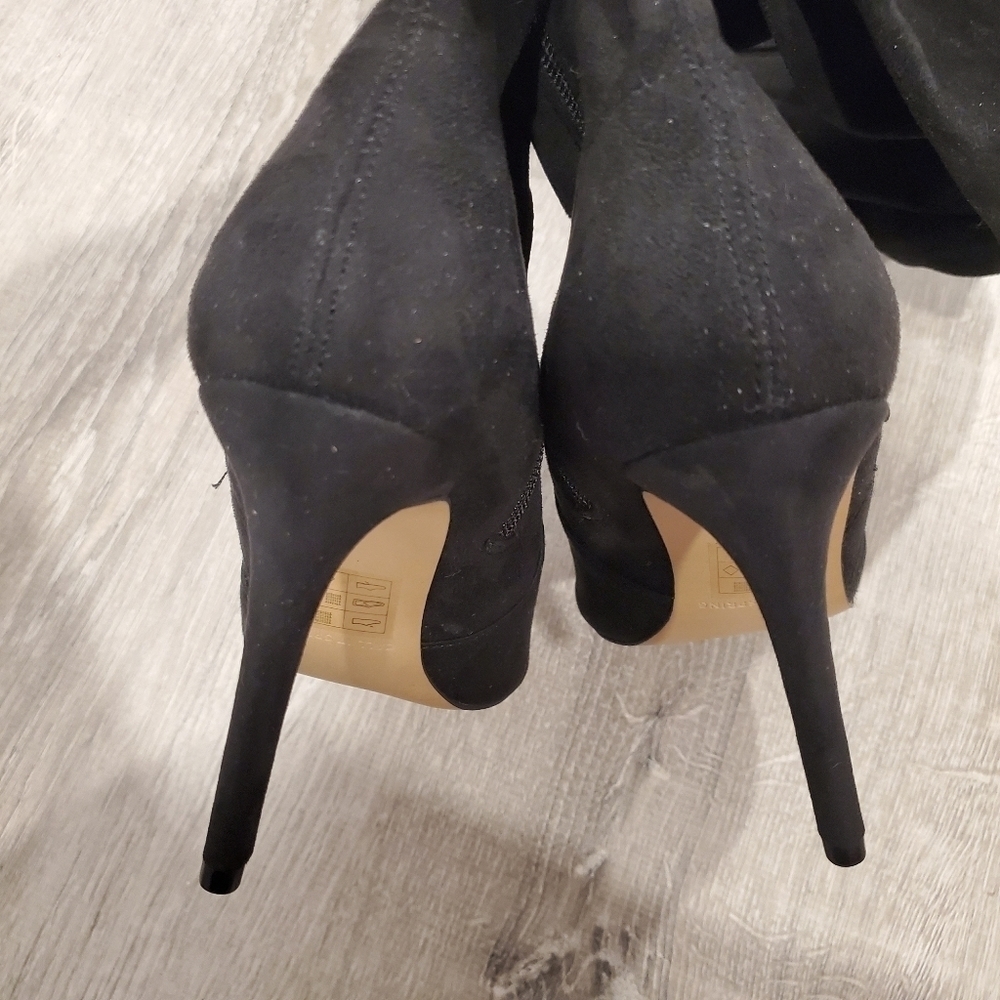 NEW Call it Spring Black Over The Knee Boots - Picture 4 of 7